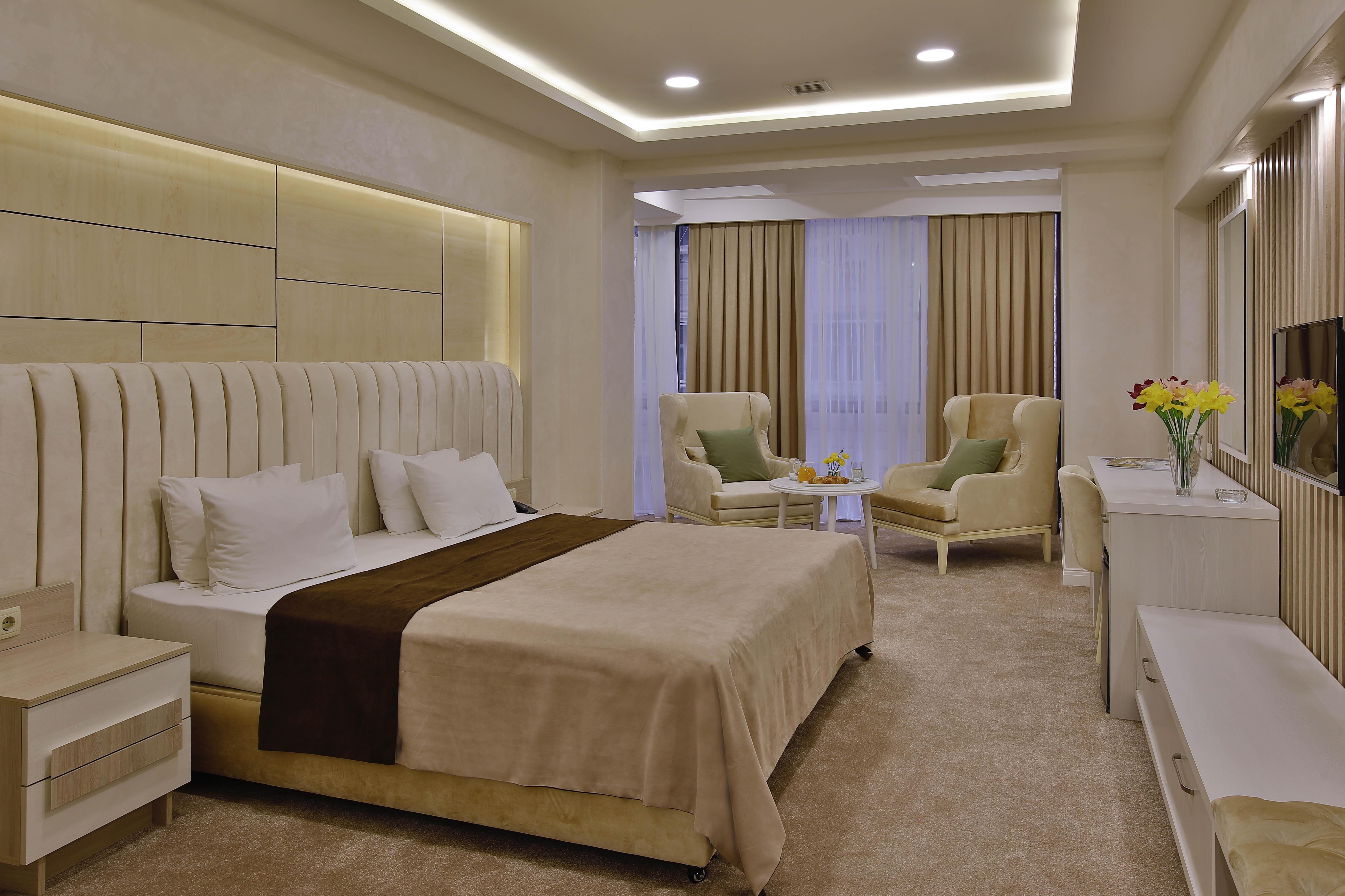 Ganjali Plaza Hotel Baku Bagian luar foto