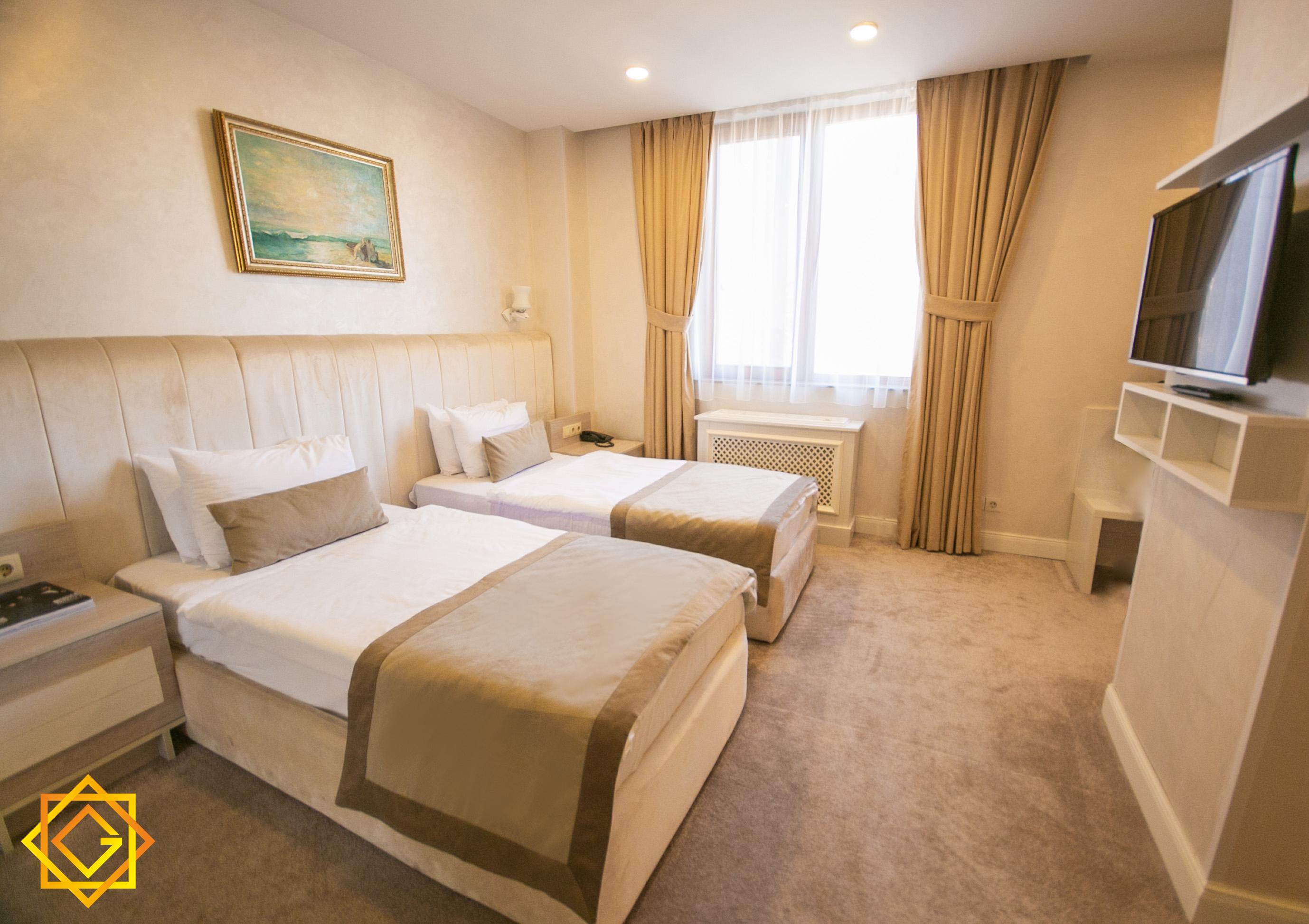 Ganjali Plaza Hotel Baku Bagian luar foto