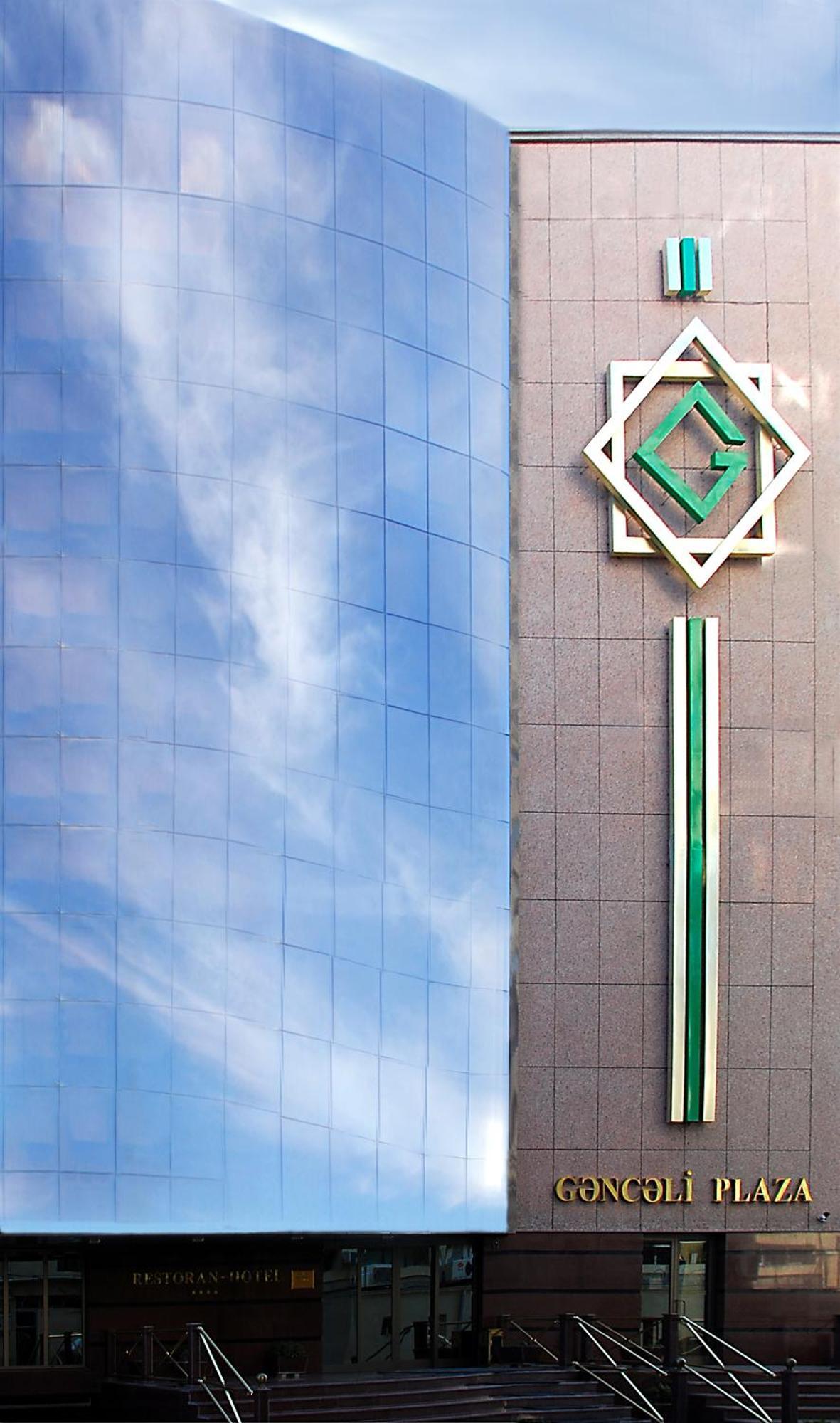 Ganjali Plaza Hotel Baku Bagian luar foto